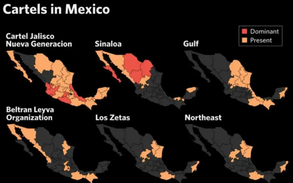 12 cartels at war for territory across Mexico; AMLO dismisses report as