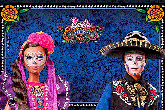 Día De Muertos Barbie and Ken Dolls are now available