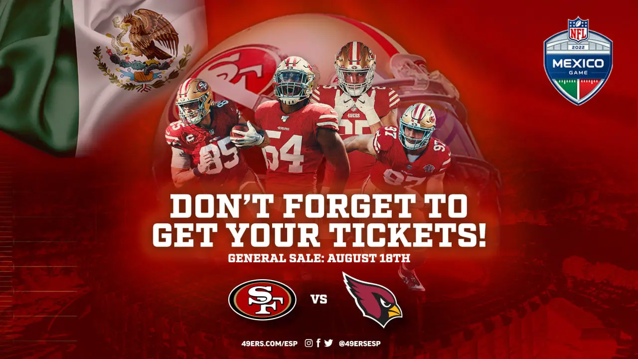 49ers to Face Cardinals on 'MNF' in Mexico City