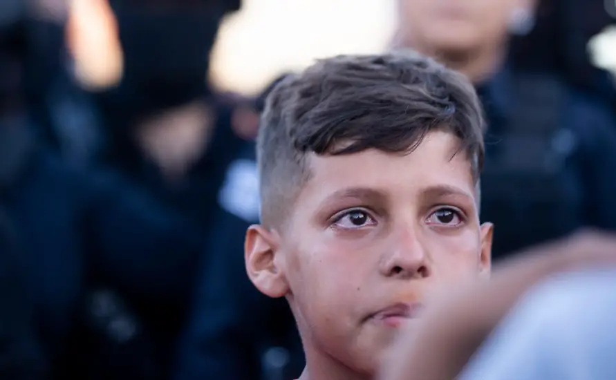boy crying