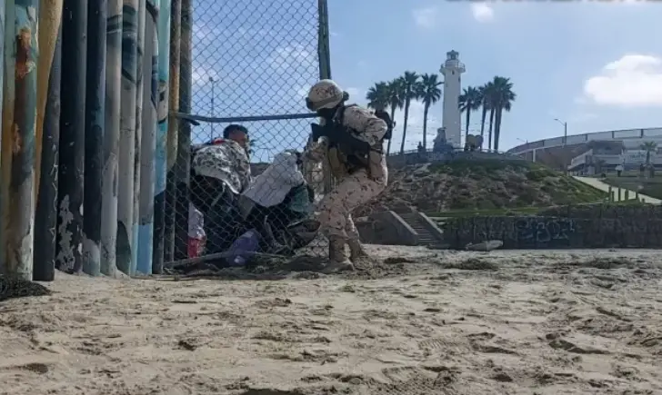 Mexico Deploys Troops In Playas De Tijuana To Prevent Migrant Crossings ...