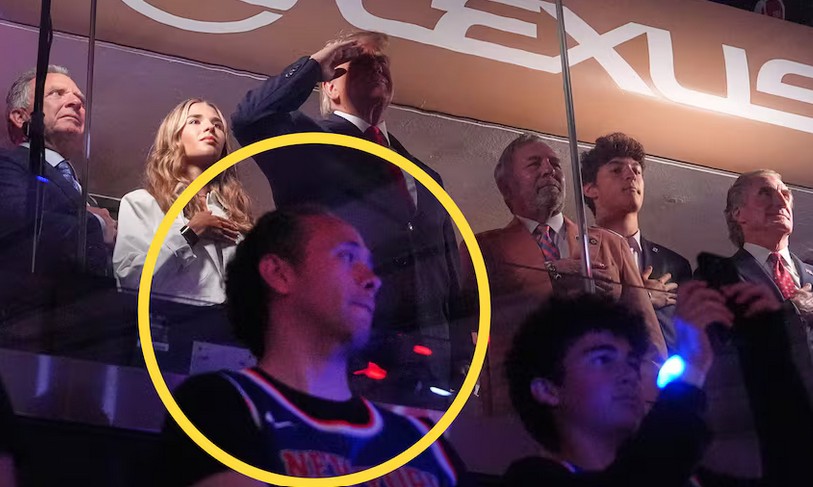 SAT Quintana Roo Director spotted at the NBA Finals in Madison Square Garden