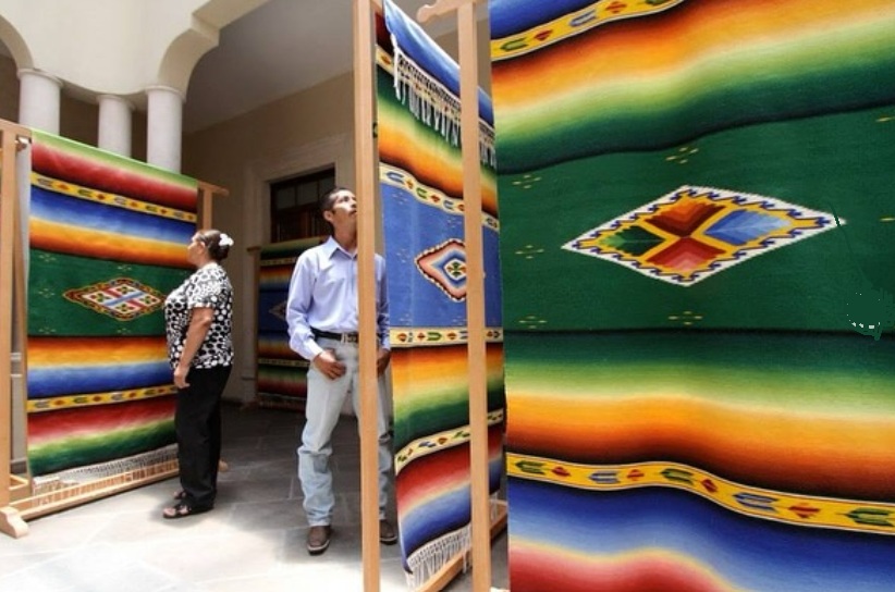Did you know that the world-famous Saltillo Sarape actually originated in Tlaxcala?