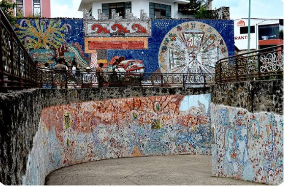 Abandoned Alley in Puebla Transformed into an Open-Air Art Gallery